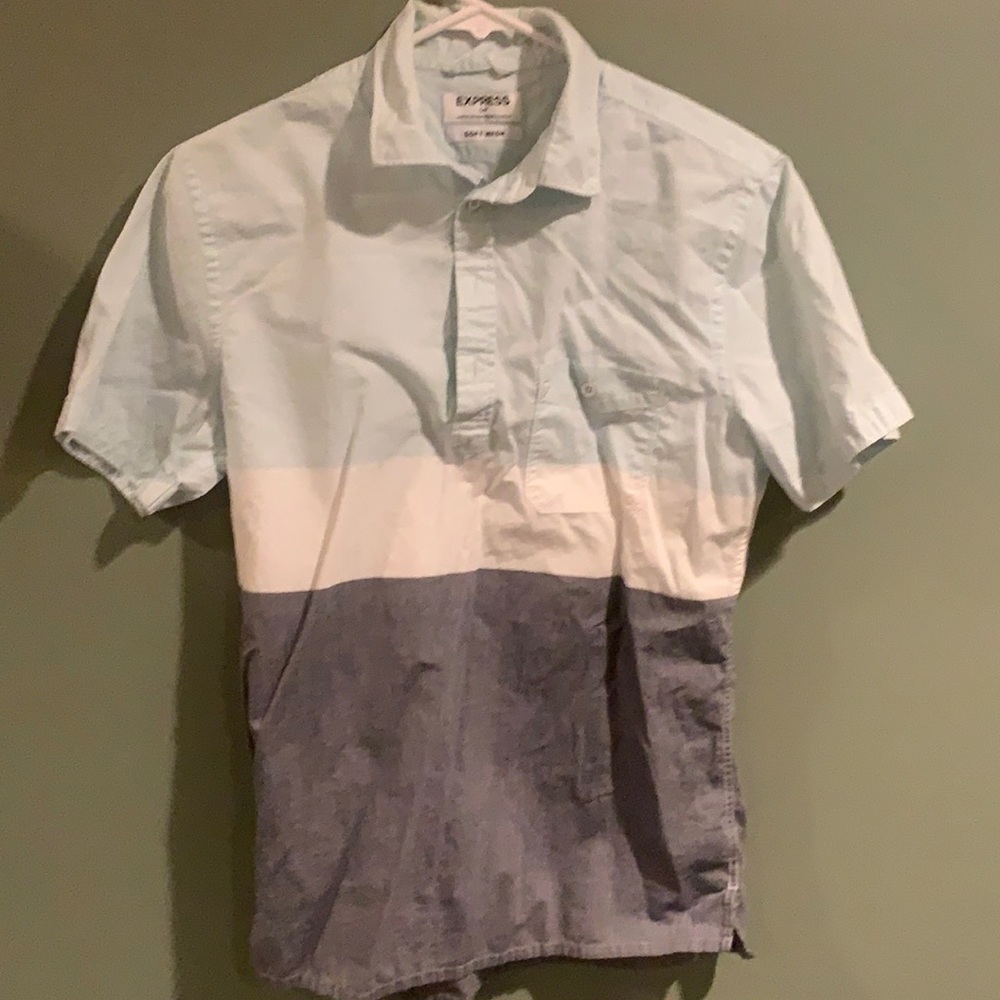 Express polo dress shirt